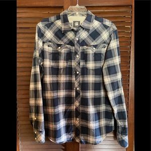 G-Star snap button up shirt